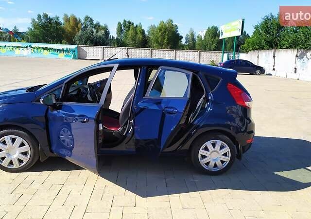 Синий Форд Фиеста, объемом двигателя 1 л и пробегом 37 тыс. км за 9100 $, фото 1 на Automoto.ua