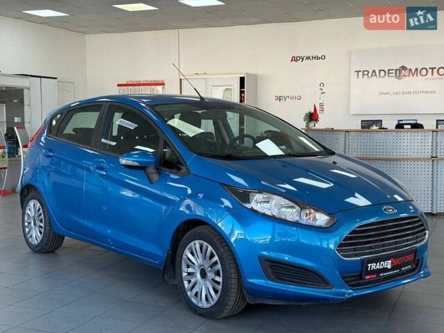 Синий Форд Фиеста, объемом двигателя 1 л и пробегом 96 тыс. км за 7990 $, фото 1 на Automoto.ua