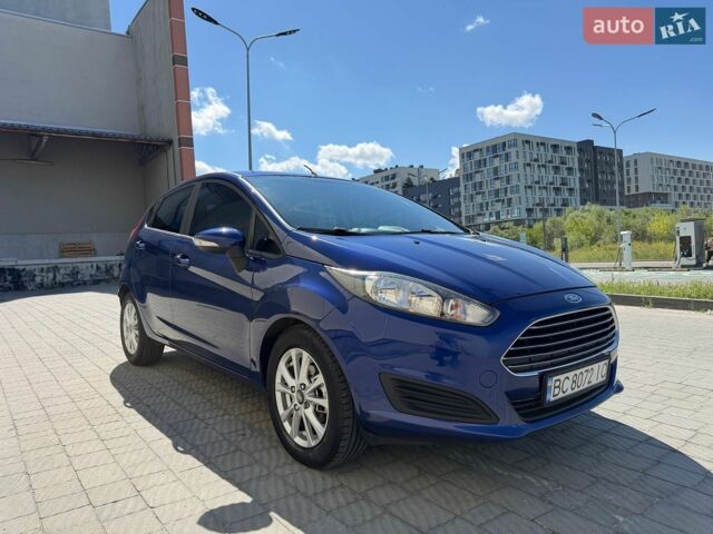 Синий Форд Фиеста, объемом двигателя 1 л и пробегом 113 тыс. км за 7600 $, фото 1 на Automoto.ua