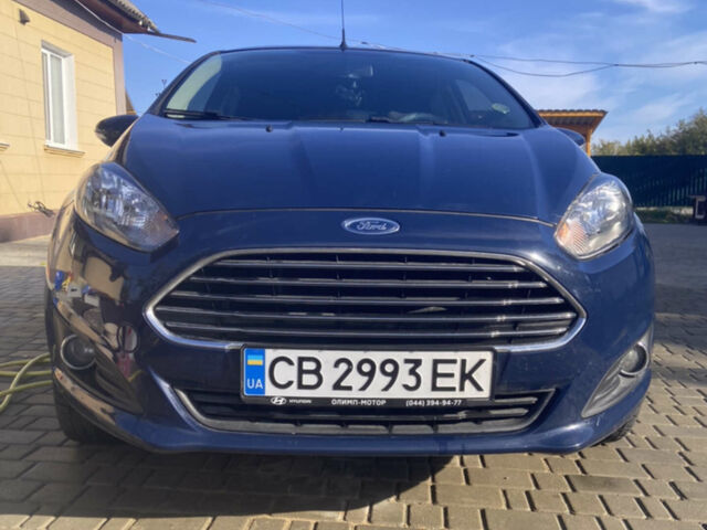 Синий Форд Фиеста, объемом двигателя 1 л и пробегом 126 тыс. км за 6500 $, фото 1 на Automoto.ua