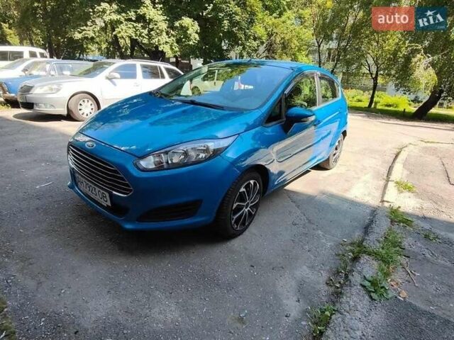 Синий Форд Фиеста, объемом двигателя 1 л и пробегом 62 тыс. км за 7500 $, фото 1 на Automoto.ua