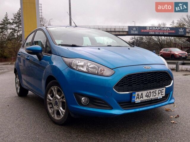 Синий Форд Фиеста, объемом двигателя 1 л и пробегом 86 тыс. км за 8300 $, фото 1 на Automoto.ua