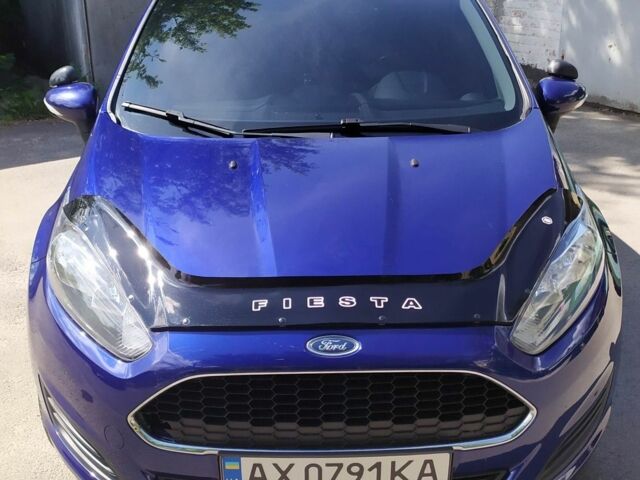 Синий Форд Фиеста, объемом двигателя 1 л и пробегом 77 тыс. км за 7750 $, фото 1 на Automoto.ua