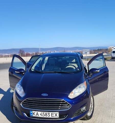 Синий Форд Фиеста, объемом двигателя 1.6 л и пробегом 156 тыс. км за 8500 $, фото 1 на Automoto.ua
