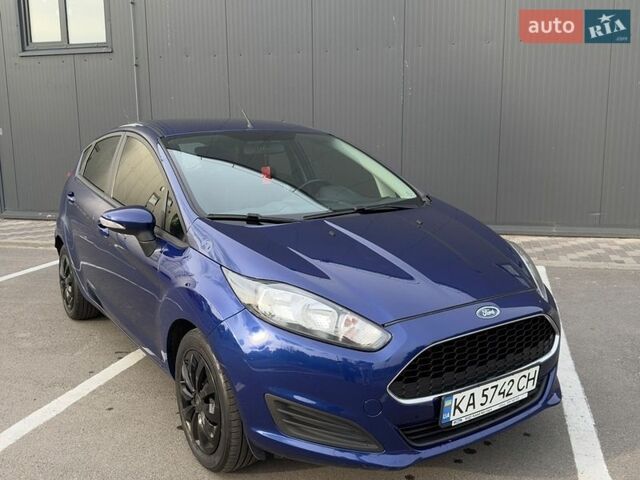 Синий Форд Фиеста, объемом двигателя 1 л и пробегом 55 тыс. км за 9900 $, фото 1 на Automoto.ua