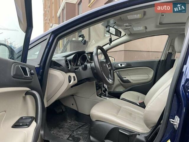 Синий Форд Фиеста, объемом двигателя 1.6 л и пробегом 156 тыс. км за 9200 $, фото 1 на Automoto.ua