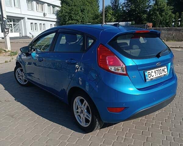 Форд Фиеста 2016 в Львове на Automoto.ua Синий Форд Фиеста, объемом двигателя 1.6 л и пробегом 124 тыс. км за 8000 $, фото 1 на Automoto.ua