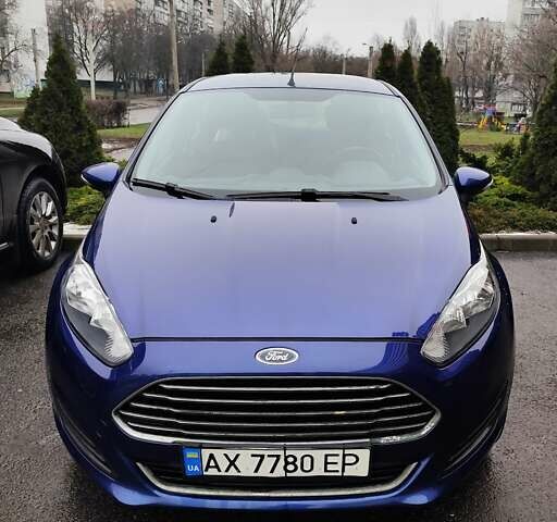 Синий Форд Фиеста, объемом двигателя 1 л и пробегом 96 тыс. км за 8000 $, фото 1 на Automoto.ua