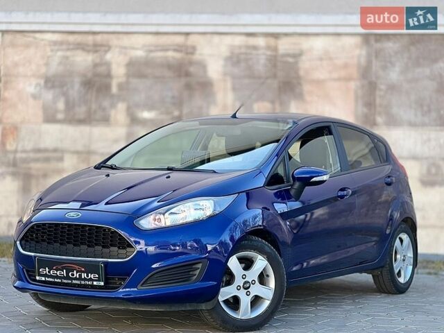 Синий Форд Фиеста, объемом двигателя 1.4 л и пробегом 55 тыс. км за 9199 $, фото 1 на Automoto.ua