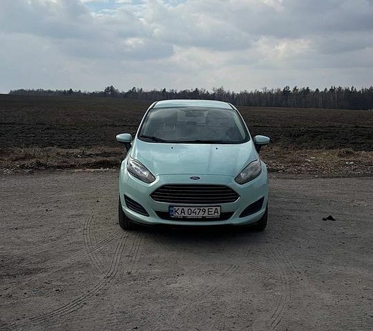 Синий Форд Фиеста, объемом двигателя 1.6 л и пробегом 60 тыс. км за 8599 $, фото 1 на Automoto.ua