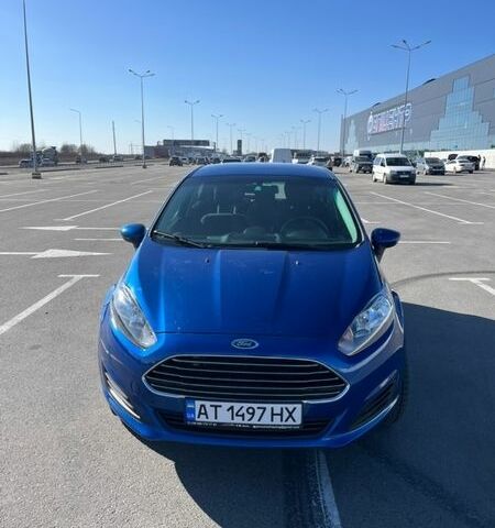 Синий Форд Фиеста, объемом двигателя 1.6 л и пробегом 48 тыс. км за 7700 $, фото 1 на Automoto.ua