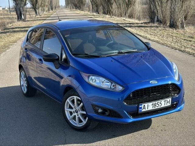 Синий Форд Фиеста, объемом двигателя 1.6 л и пробегом 169 тыс. км за 8400 $, фото 1 на Automoto.ua