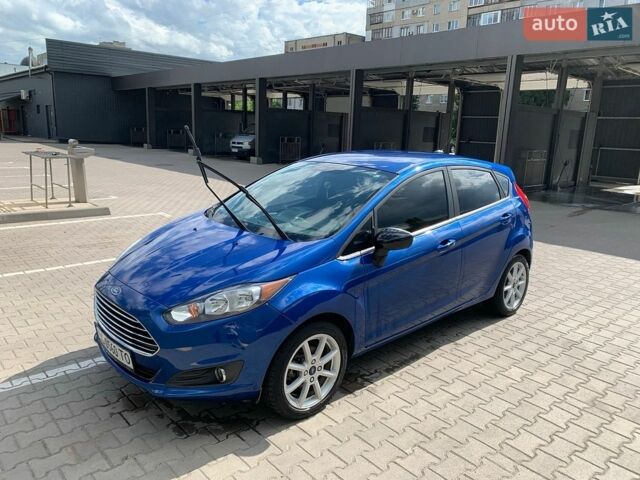 Синій Форд Фієста, об'ємом двигуна 1.6 л та пробігом 112 тис. км за 8750 $, фото 1 на Automoto.ua
