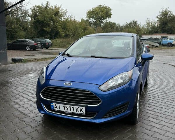 Синий Форд Фиеста, объемом двигателя 1.6 л и пробегом 103 тыс. км за 10000 $, фото 1 на Automoto.ua