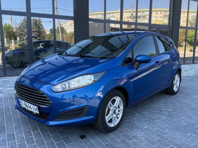 Синий Форд Фиеста, объемом двигателя 1.6 л и пробегом 62 тыс. км за 9087 $, фото 1 на Automoto.ua