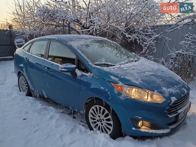 Синій Форд Фієста, об'ємом двигуна 1.6 л та пробігом 192 тис. км за 7000 $, фото 1 на Automoto.ua