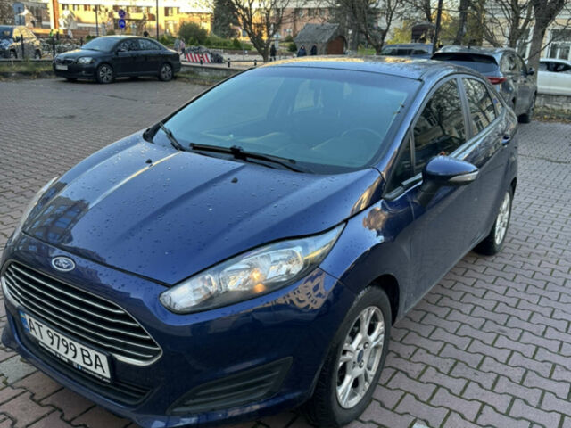 Синий Форд Фиеста, объемом двигателя 1.6 л и пробегом 155 тыс. км за 8500 $, фото 1 на Automoto.ua