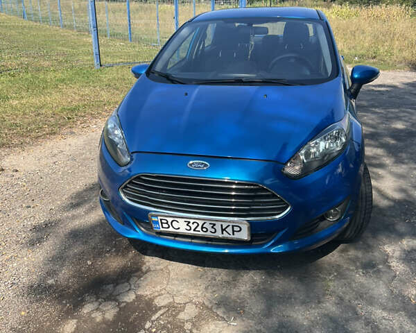 Синий Форд Фиеста, объемом двигателя 1.6 л и пробегом 110 тыс. км за 8500 $, фото 1 на Automoto.ua