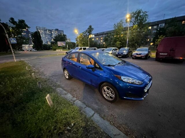 Синий Форд Фиеста, объемом двигателя 1.6 л и пробегом 70 тыс. км за 9200 $, фото 1 на Automoto.ua