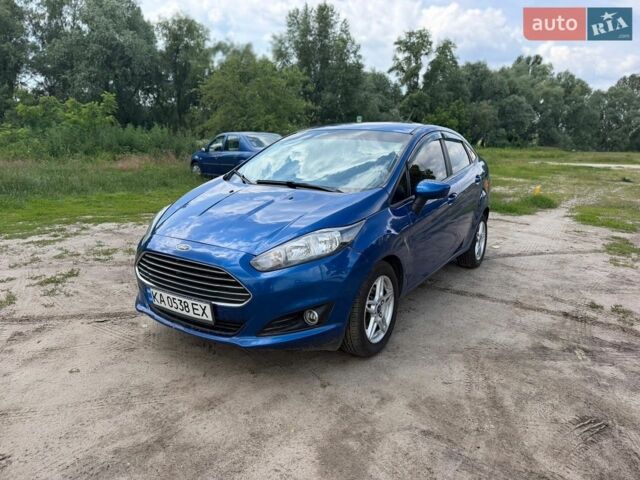 Синий Форд Фиеста, объемом двигателя 1.6 л и пробегом 99 тыс. км за 6999 $, фото 1 на Automoto.ua