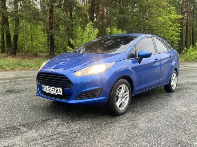 Синий Форд Фиеста, объемом двигателя 1.6 л и пробегом 197 тыс. км за 7200 $, фото 1 на Automoto.ua