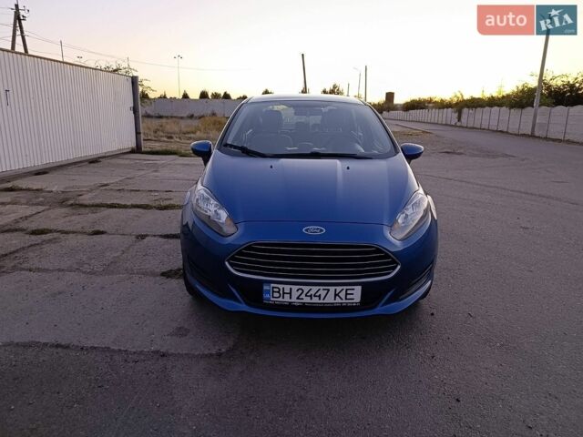 Синий Форд Фиеста, объемом двигателя 1.6 л и пробегом 72 тыс. км за 7900 $, фото 1 на Automoto.ua