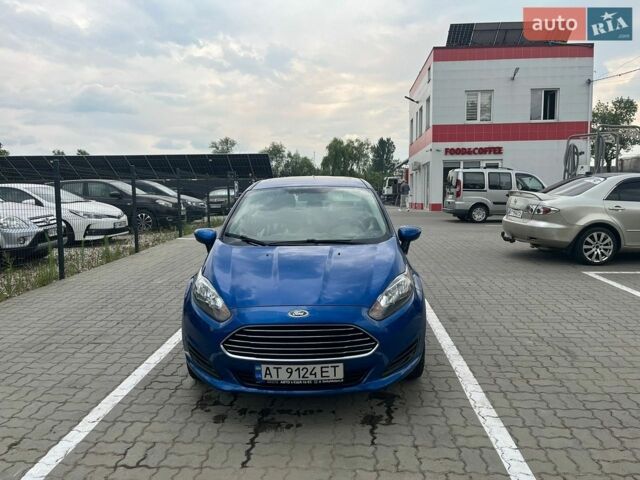 Синий Форд Фиеста, объемом двигателя 1.6 л и пробегом 117 тыс. км за 8500 $, фото 1 на Automoto.ua