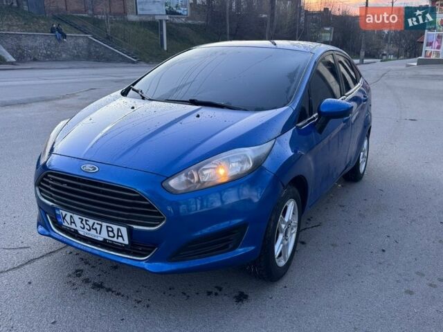 Синий Форд Фиеста, объемом двигателя 1.6 л и пробегом 193 тыс. км за 5900 $, фото 1 на Automoto.ua