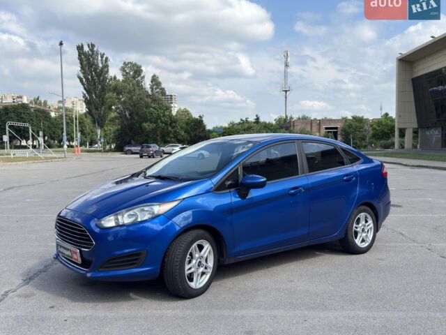 Синий Форд Фиеста, объемом двигателя 1.6 л и пробегом 120 тыс. км за 8290 $, фото 1 на Automoto.ua
