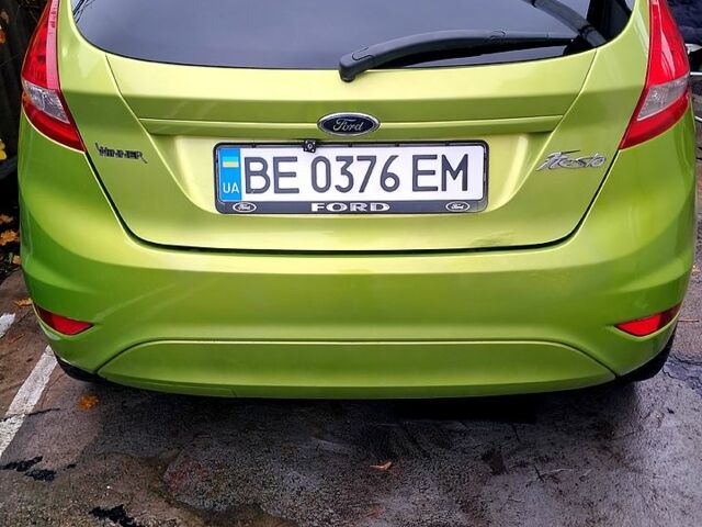 Зеленый Форд Фиеста, объемом двигателя 1.4 л и пробегом 167 тыс. км за 7500 $, фото 1 на Automoto.ua
