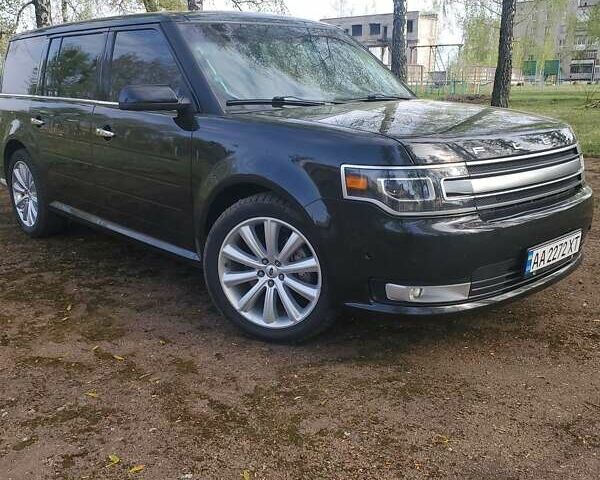 Черный Форд Флекс, объемом двигателя 3.5 л и пробегом 147 тыс. км за 14500 $, фото 1 на Automoto.ua