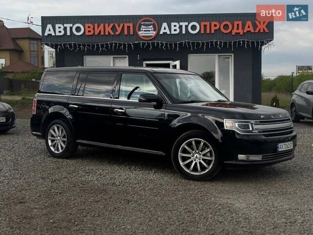 Черный Форд Флекс, объемом двигателя 3.5 л и пробегом 160 тыс. км за 14500 $, фото 1 на Automoto.ua
