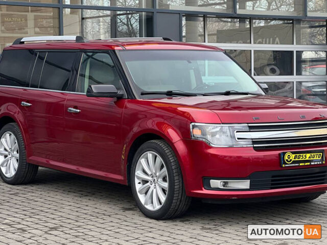 Красный Форд Флекс, объемом двигателя 3.5 л и пробегом 174 тыс. км за 14500 $, фото 1 на Automoto.ua