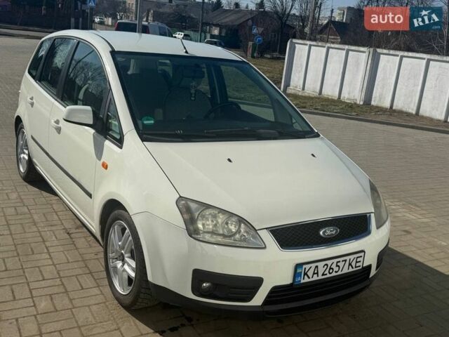 Білий Форд Focus C-Max, об'ємом двигуна 1.6 л та пробігом 248 тис. км за 4800 $, фото 1 на Automoto.ua