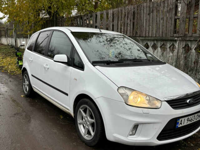 Белый Форд Focus C-Max, объемом двигателя 1.56 л и пробегом 260 тыс. км за 5900 $, фото 1 на Automoto.ua