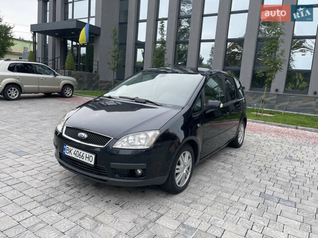 Черный Форд Focus C-Max, объемом двигателя 2 л и пробегом 285 тыс. км за 4450 $, фото 1 на Automoto.ua