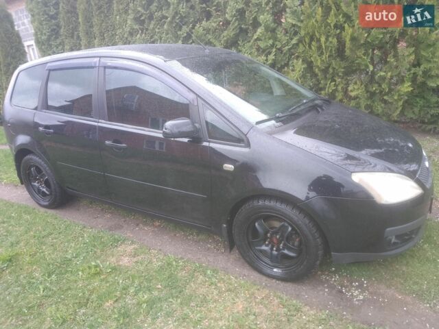 Черный Форд Focus C-Max, объемом двигателя 1.8 л и пробегом 268 тыс. км за 3700 $, фото 1 на Automoto.ua
