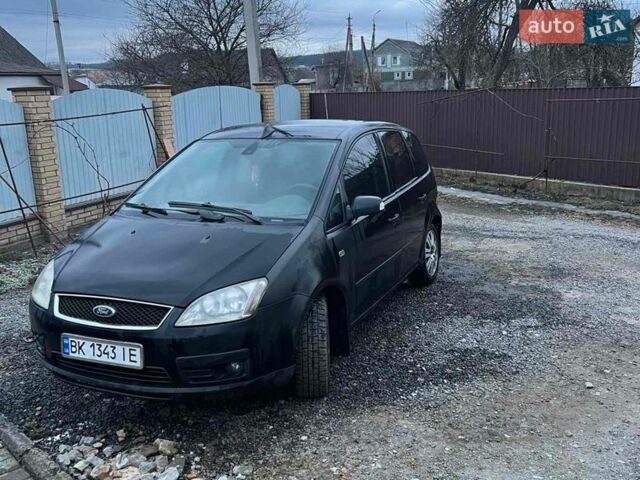 Черный Форд Focus C-Max, объемом двигателя 1.8 л и пробегом 248 тыс. км за 1950 $, фото 1 на Automoto.ua