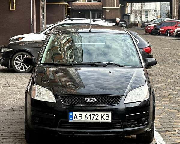 Черный Форд Focus C-Max, объемом двигателя 1.8 л и пробегом 247 тыс. км за 4999 $, фото 1 на Automoto.ua