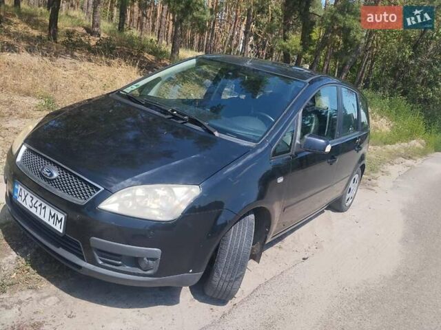 Черный Форд Focus C-Max, объемом двигателя 1.8 л и пробегом 190 тыс. км за 5500 $, фото 1 на Automoto.ua