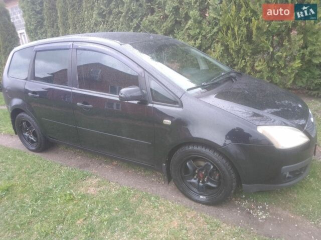 Черный Форд Focus C-Max, объемом двигателя 1.8 л и пробегом 268 тыс. км за 3750 $, фото 1 на Automoto.ua