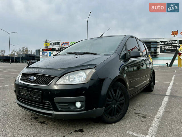 Черный Форд Focus C-Max, объемом двигателя 2 л и пробегом 220 тыс. км за 4550 $, фото 1 на Automoto.ua