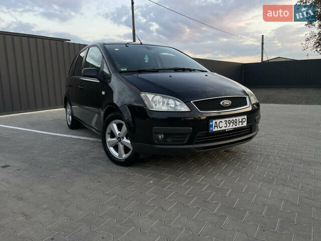 Черный Форд Focus C-Max, объемом двигателя 1.6 л и пробегом 250 тыс. км за 5300 $, фото 1 на Automoto.ua