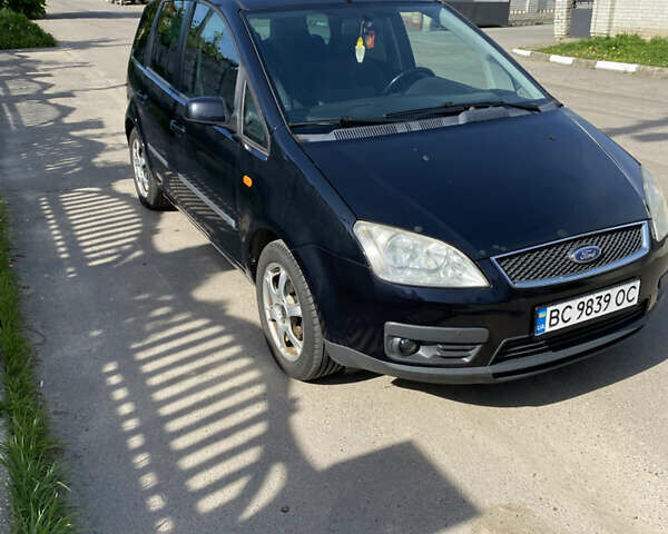 Черный Форд Focus C-Max, объемом двигателя 1.6 л и пробегом 207 тыс. км за 4300 $, фото 1 на Automoto.ua