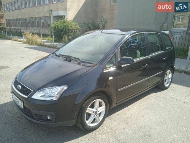 Черный Форд Focus C-Max, объемом двигателя 1.8 л и пробегом 191 тыс. км за 4850 $, фото 1 на Automoto.ua