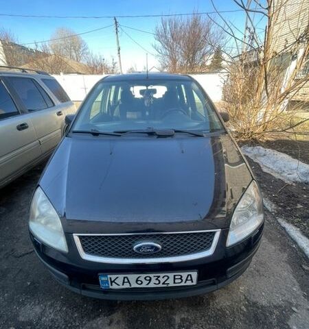 Черный Форд Focus C-Max, объемом двигателя 1.8 л и пробегом 276 тыс. км за 4500 $, фото 1 на Automoto.ua