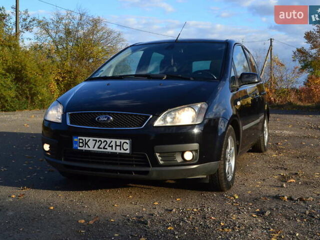 Черный Форд Focus C-Max, объемом двигателя 1.6 л и пробегом 201 тыс. км за 5800 $, фото 1 на Automoto.ua