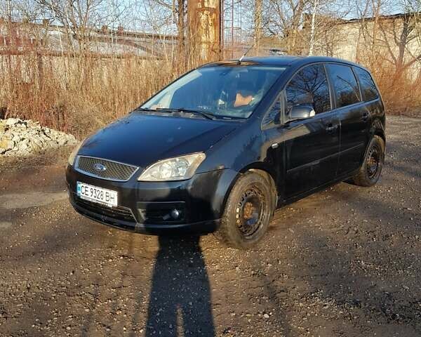 Черный Форд Focus C-Max, объемом двигателя 1.8 л и пробегом 179 тыс. км за 4100 $, фото 1 на Automoto.ua