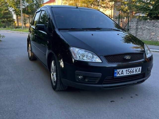 Черный Форд Focus C-Max, объемом двигателя 2 л и пробегом 280 тыс. км за 4300 $, фото 1 на Automoto.ua