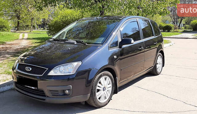Черный Форд Focus C-Max, объемом двигателя 1.8 л и пробегом 270 тыс. км за 4300 $, фото 1 на Automoto.ua